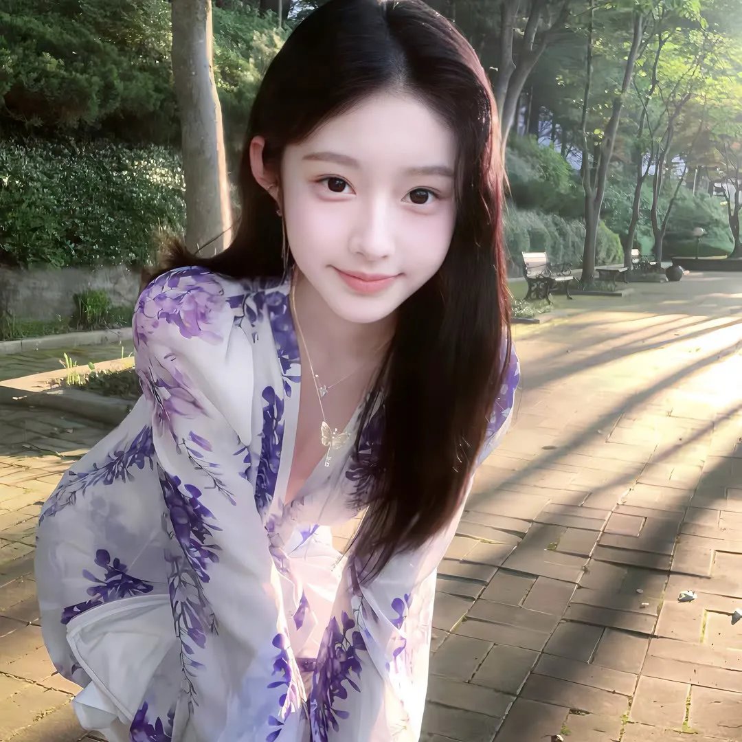 落在她身边